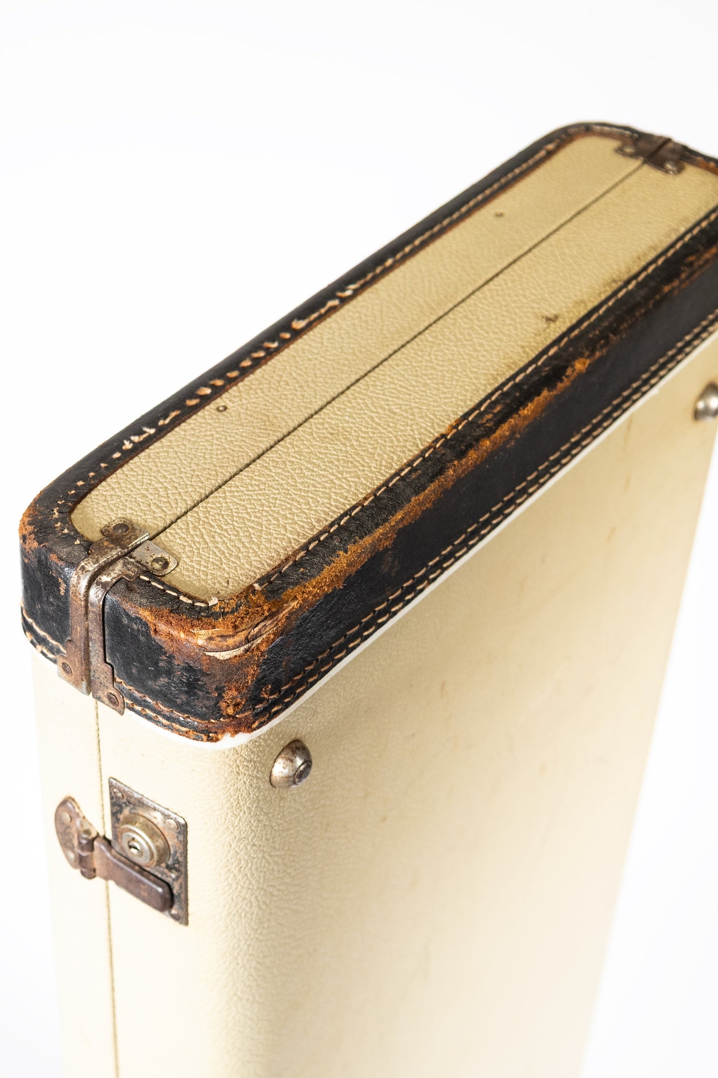 1963 Fender Jazzmaster/Jaguar White Tolex Case