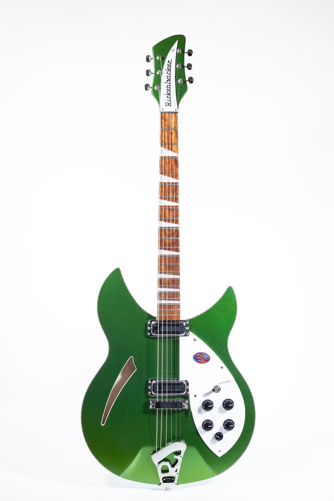 Rare 2024 Rickenbacker 360 Limited Edition Candy Apple Green electric guitar