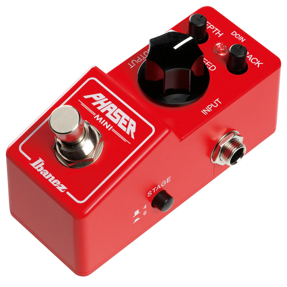 Ibanez Phaser Mini effect pedal - side view