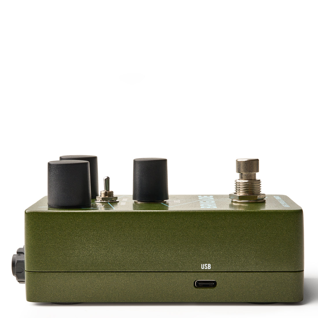 Universal Audio UAFX Brigade Chorus & Vibrato effect pedal USBC input port