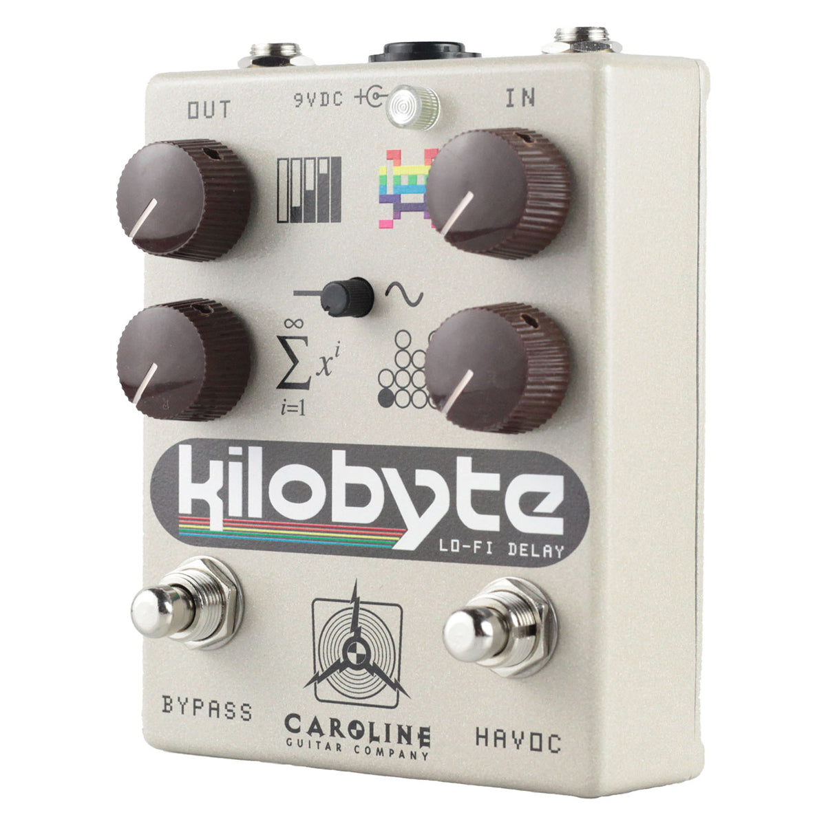 Caroline Guitar Company Kilobyte - Lo-Fi Delay effect pedal
