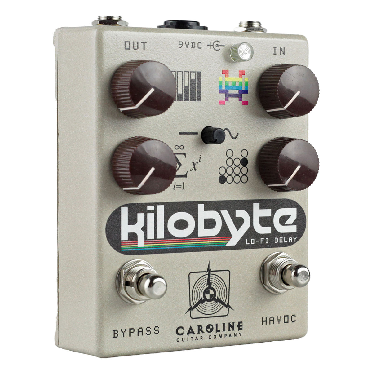 Caroline Guitar Company Kilobyte - Lo-Fi Delay effect pedal
