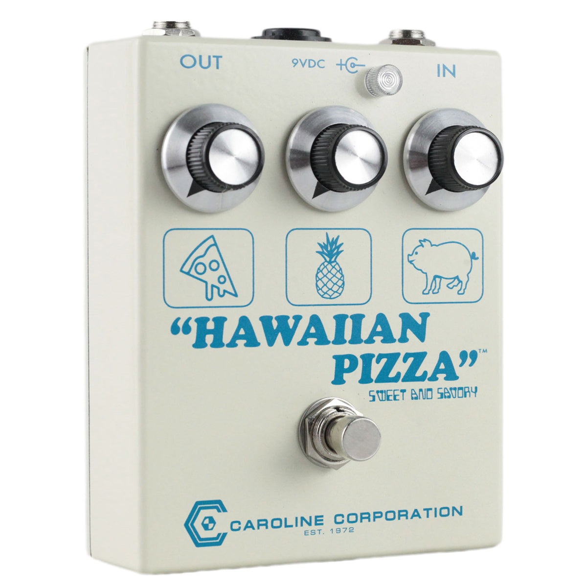 Caroline Guitar Company Hawaiian Pizza - Fuzz effect pedal