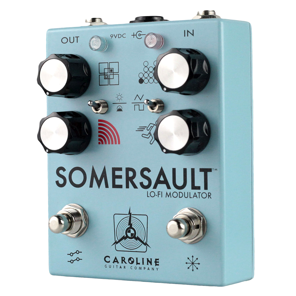 Caroline Guitar Company Somersault - Lo-Fi Modulator effect pedal