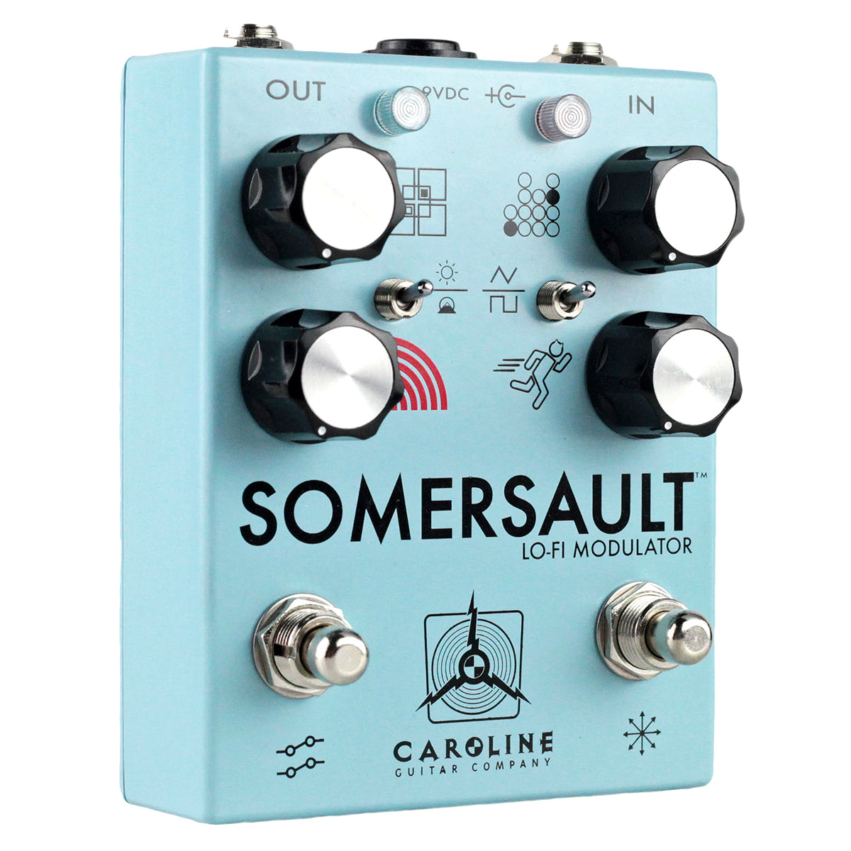 Caroline Guitar Company Somersault - Lo-Fi Modulator effect pedal