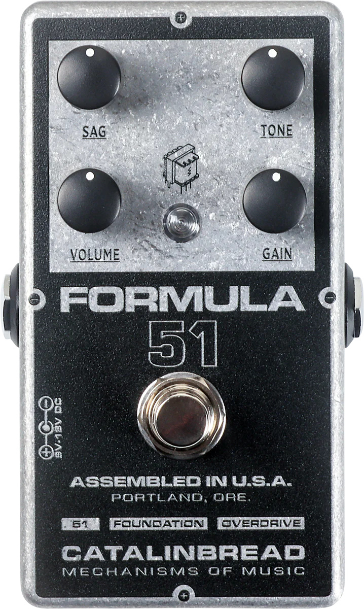 Catalinbread Formula 51 Overdrive effect pedal