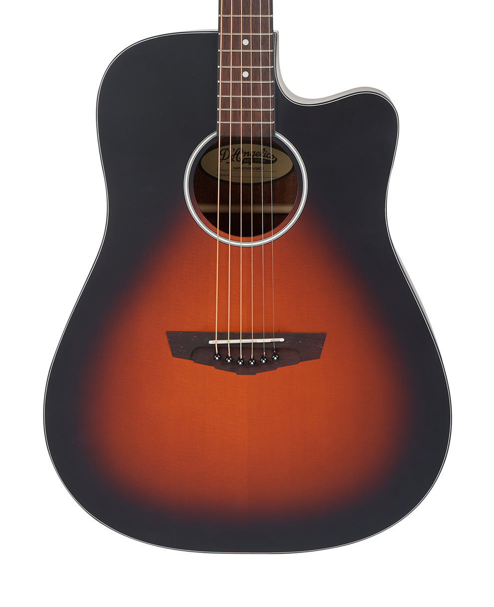 D'Angelico Premier Bowery LS - Satin Vintage Sunburst