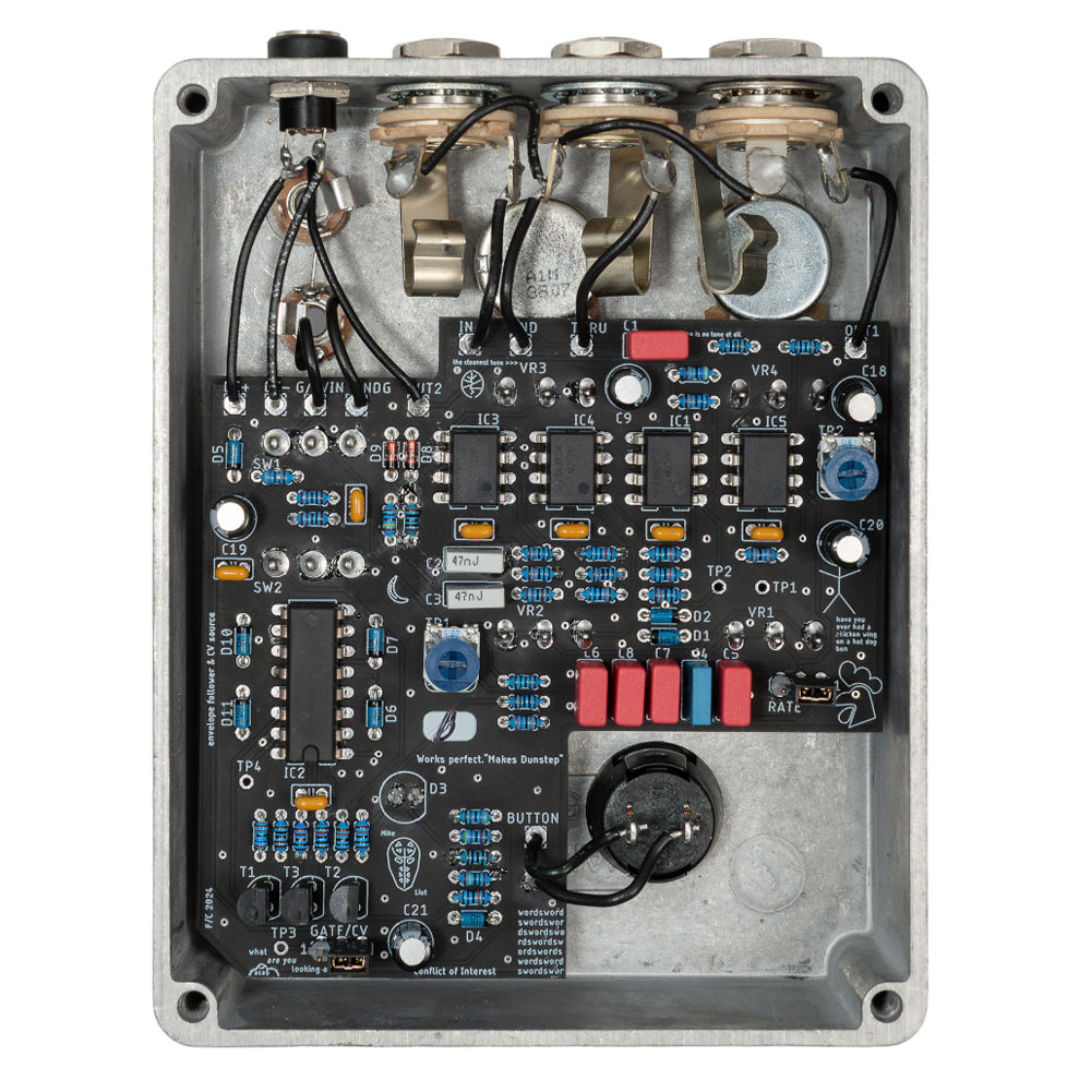 Fairfield Circuitry Conflict Of Interest effect pedal internals