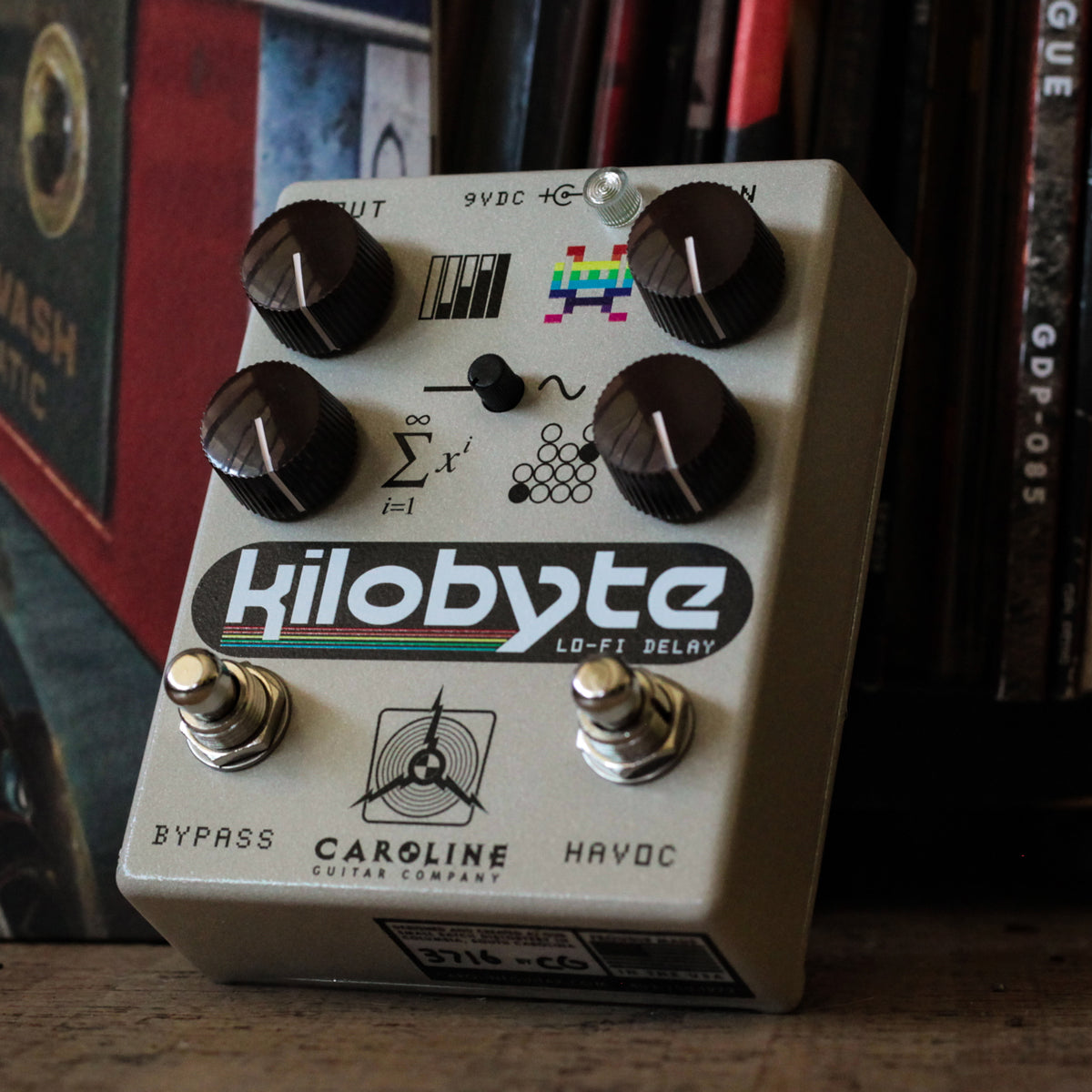 Caroline Guitar Company Kilobyte - Lo-Fi Delay effect pedal