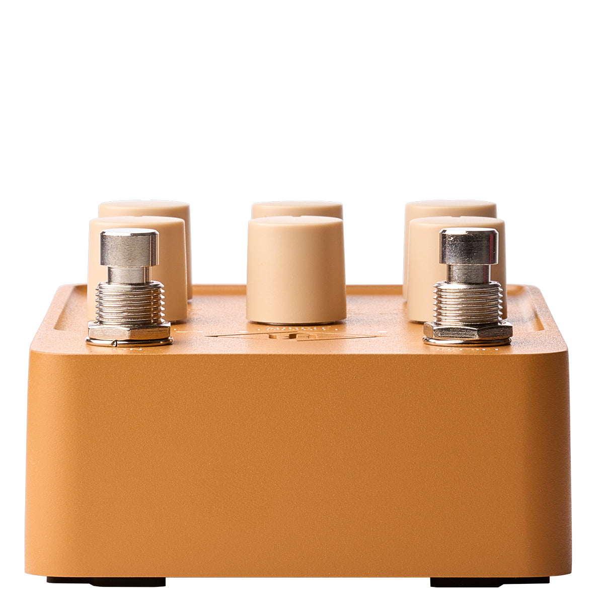 Universal Audio UAFX Enigmatic '82 Overdrive Special Amp pedal in orange with cream knobs
