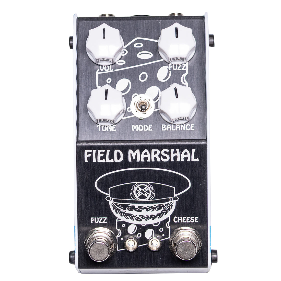 ThorpyFX Field Marshal MKII fuzz pedal front view