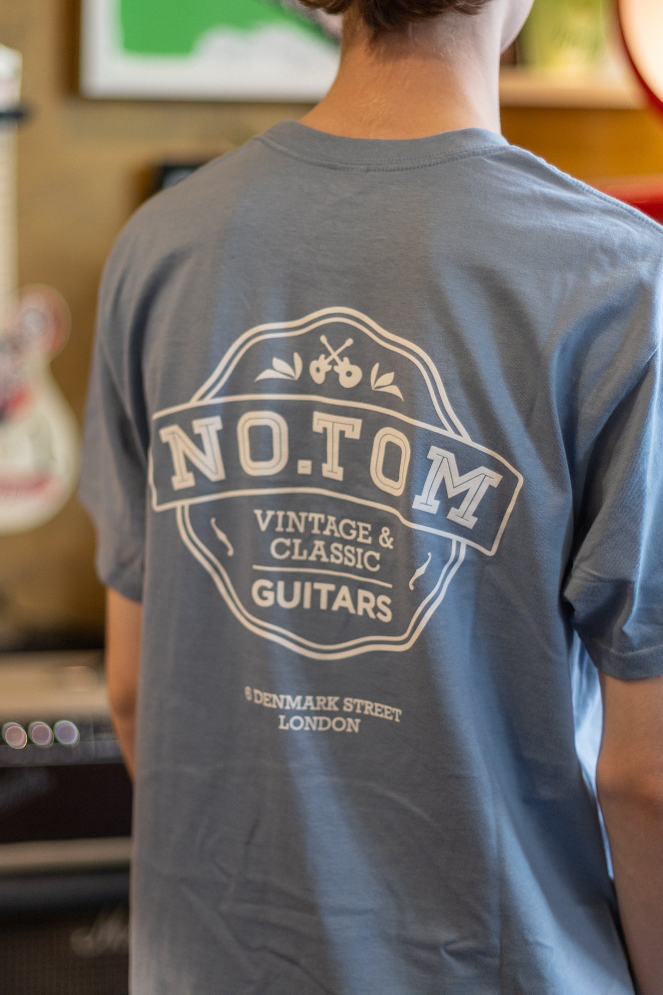 Limited Edition No.Tom Crest T Shirt - Daphne Blue
