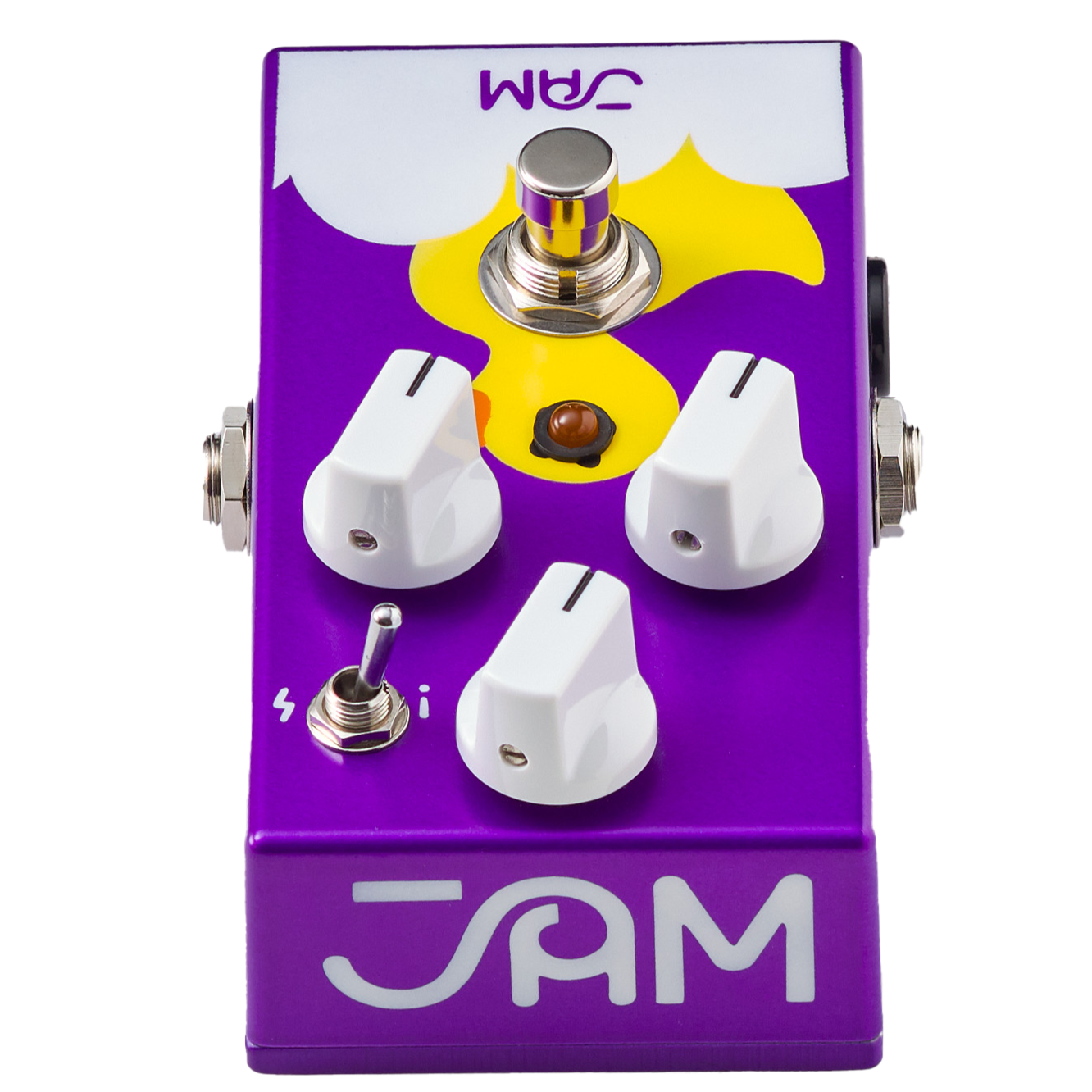 Jam Pedals Eureka Fuzz effect pedal top view