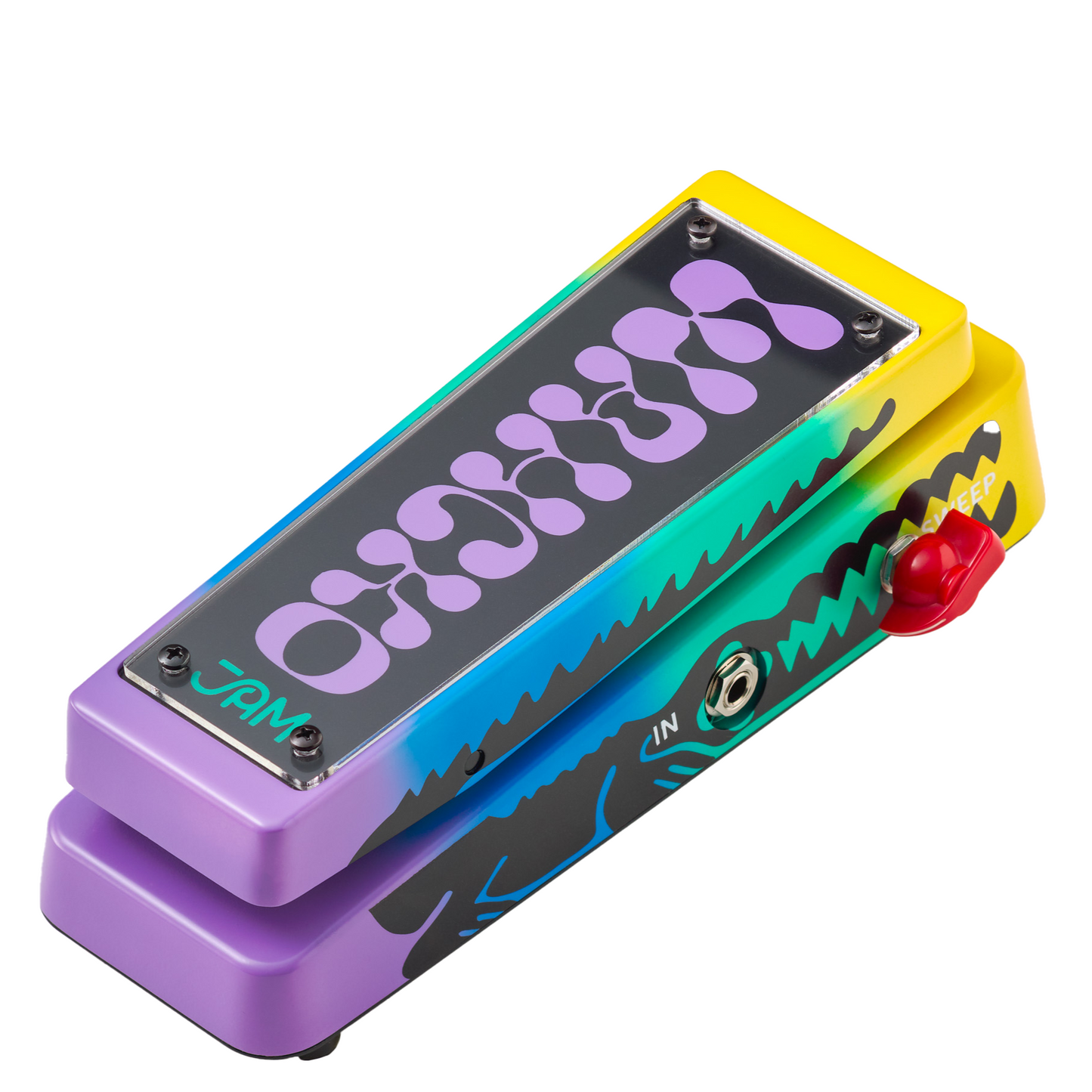 Jam Pedals Wahcko Wah effect pedal top side view