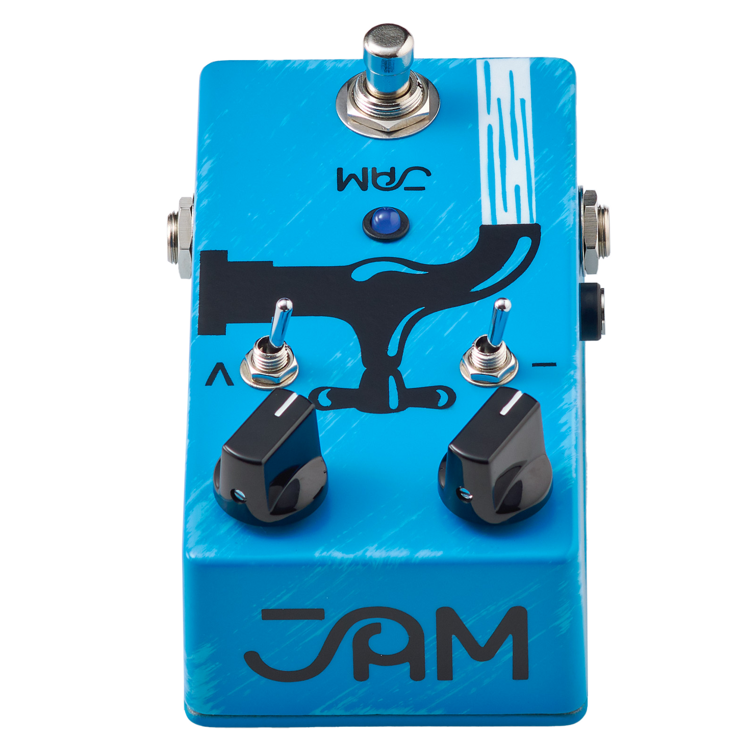 Jam Pedals Waterfall Chorus & Vibrato effect pedal back view
