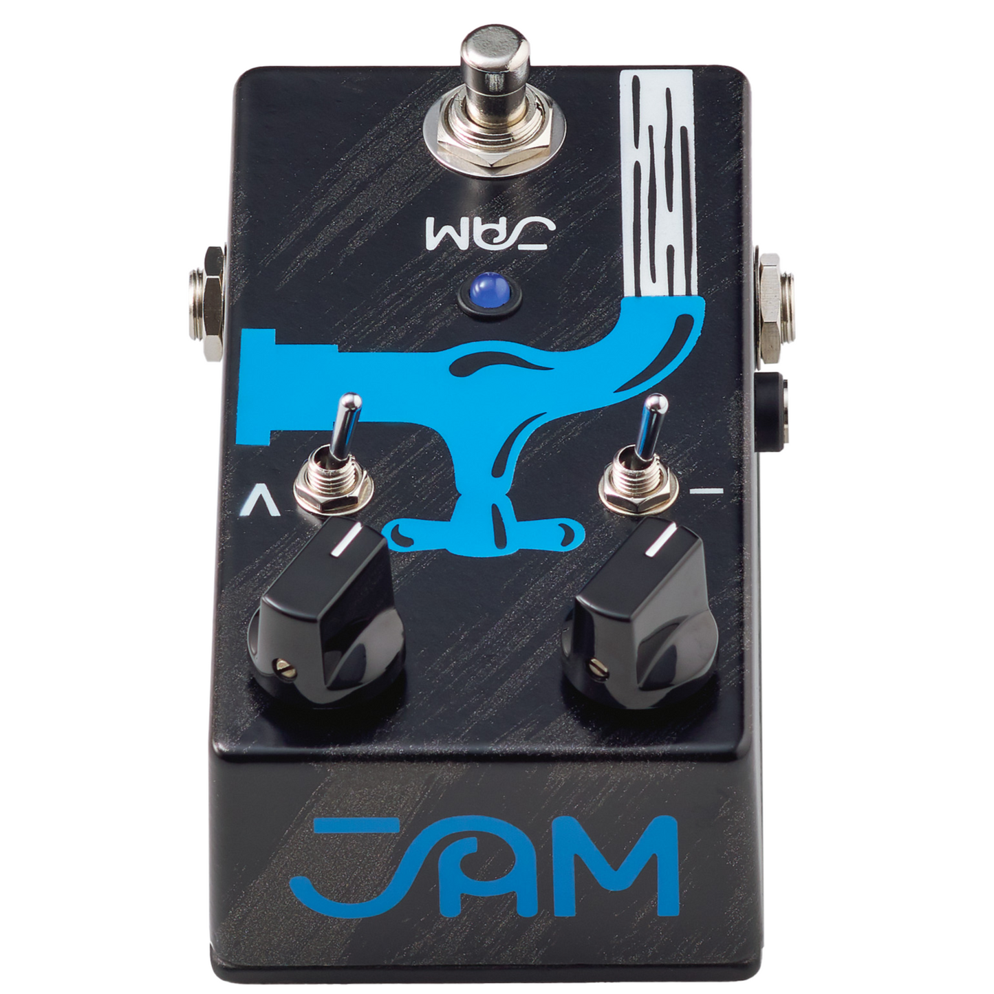 Jam Pedals Waterfall Bass Chorus & Vibrato effect pedal back view