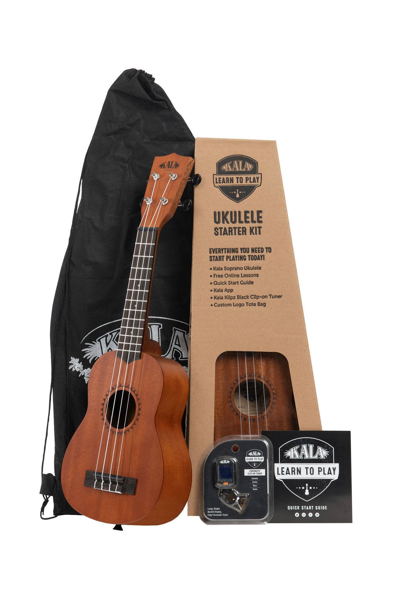 Kala Learn To Play Ukulele Starter Kit