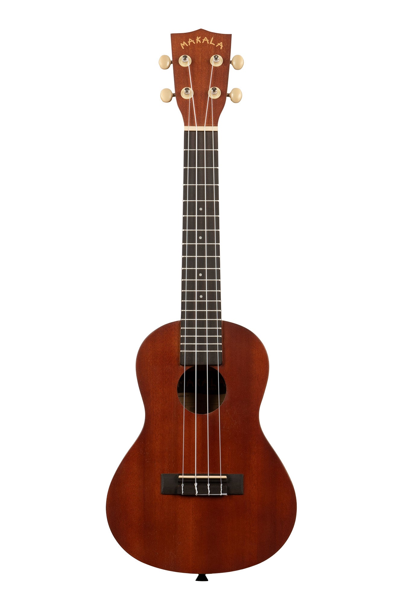 Makala Concert Ukulele in natural mahogany - front