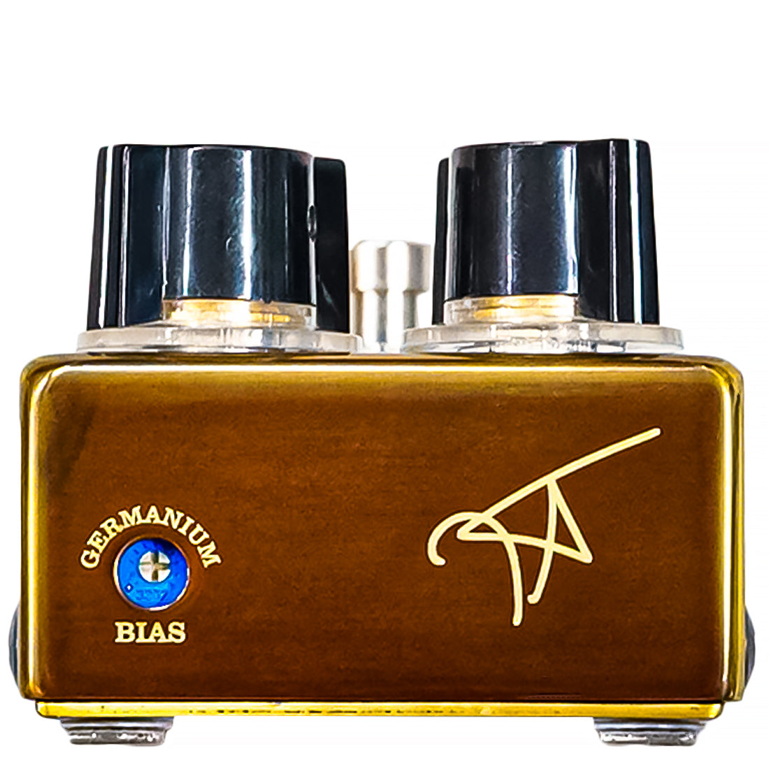 Close-up of Vemuram Myriad Fuzz germanium bias