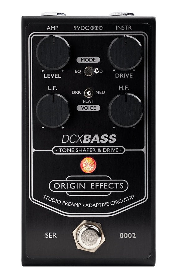 Origin Effects DCX Bass - Black Edition pedal