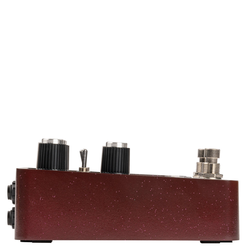 side view of a Universal Audio UAFX Ruby '63 Top Boost Amp Pedal