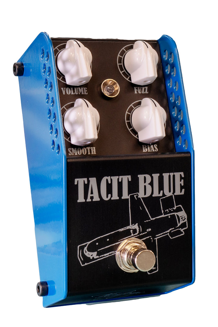 have blue pedal ThorpyFX Tacit Blue – No.Tom Guitars