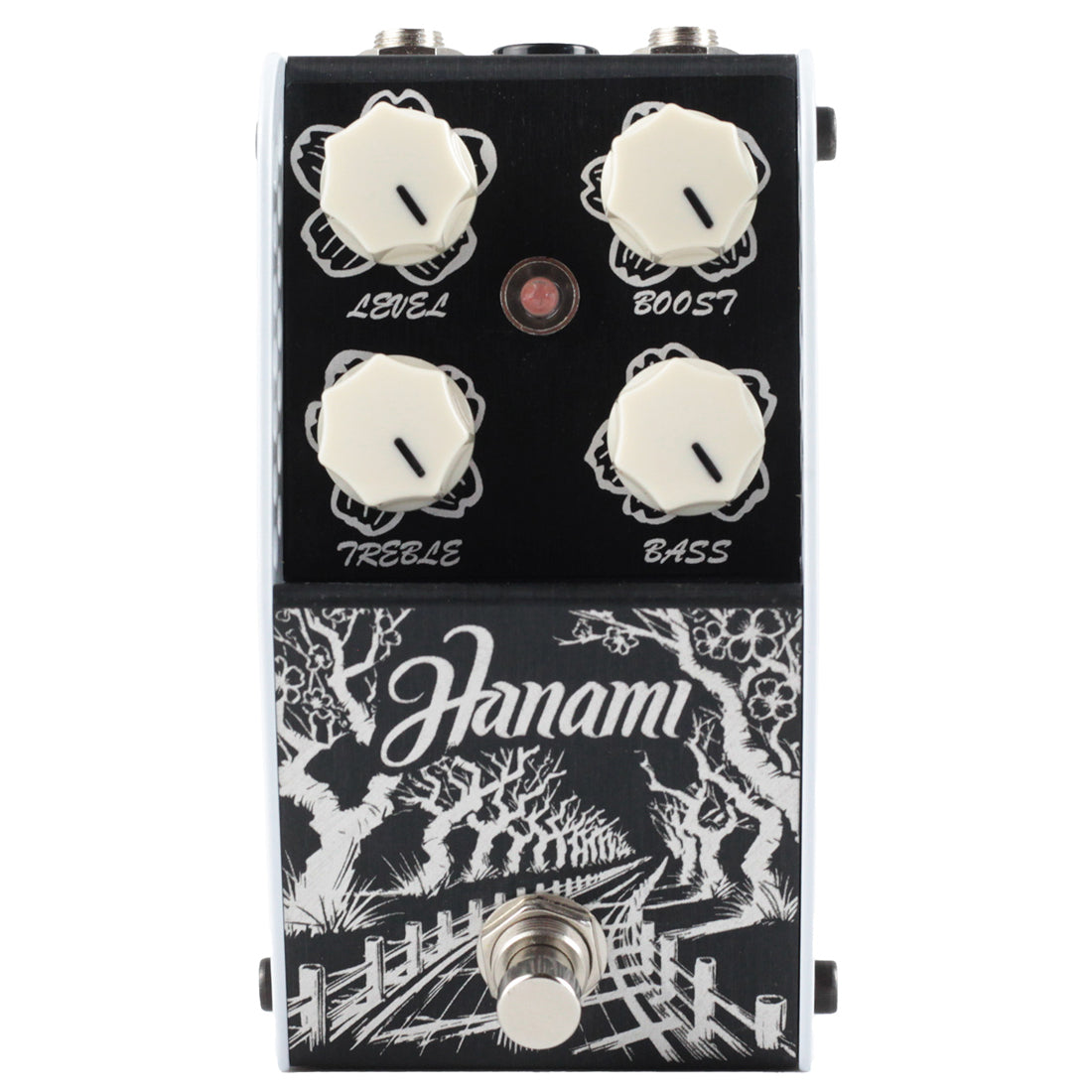 ThorpyFX Hanami fuzz pedal front angle
