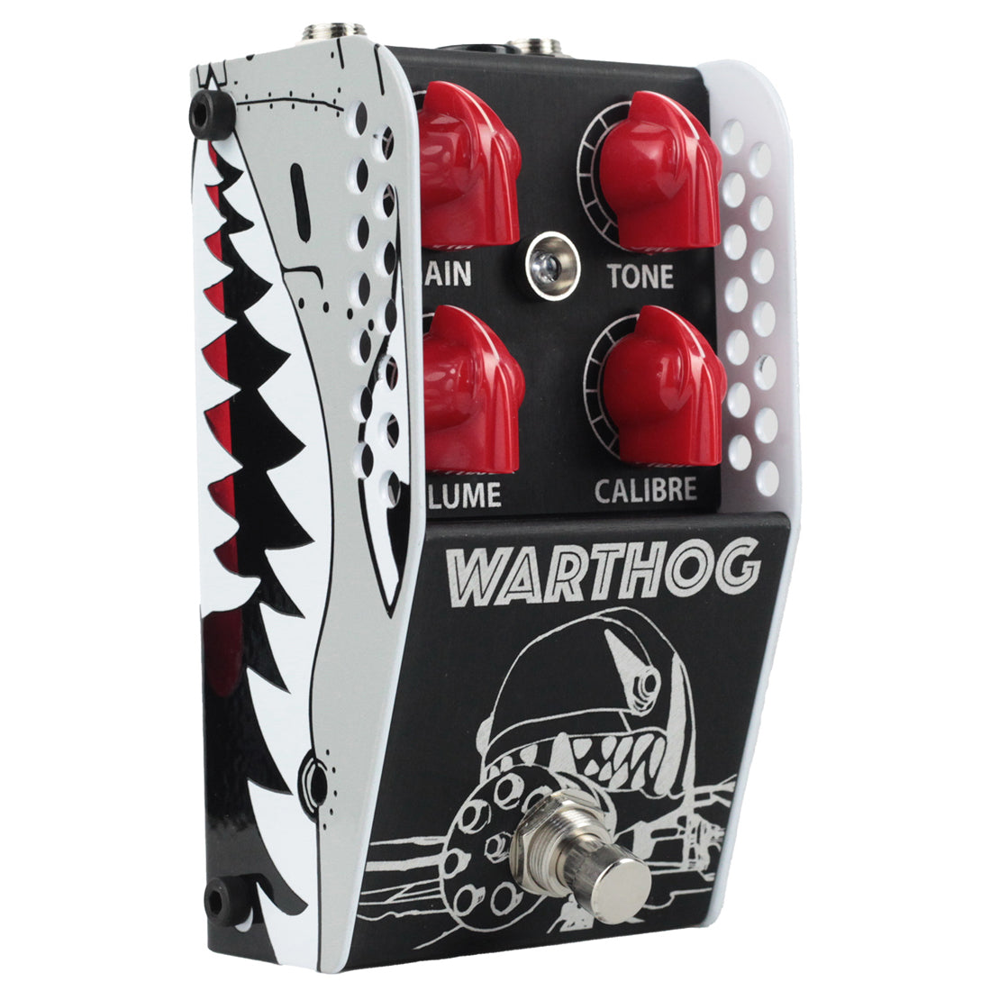 ThorpyFX Warthog distortion pedal side view