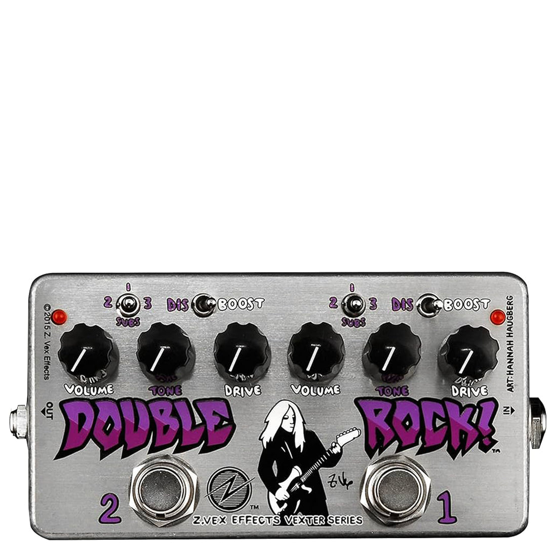 ZVEX Double Rock effect pedal