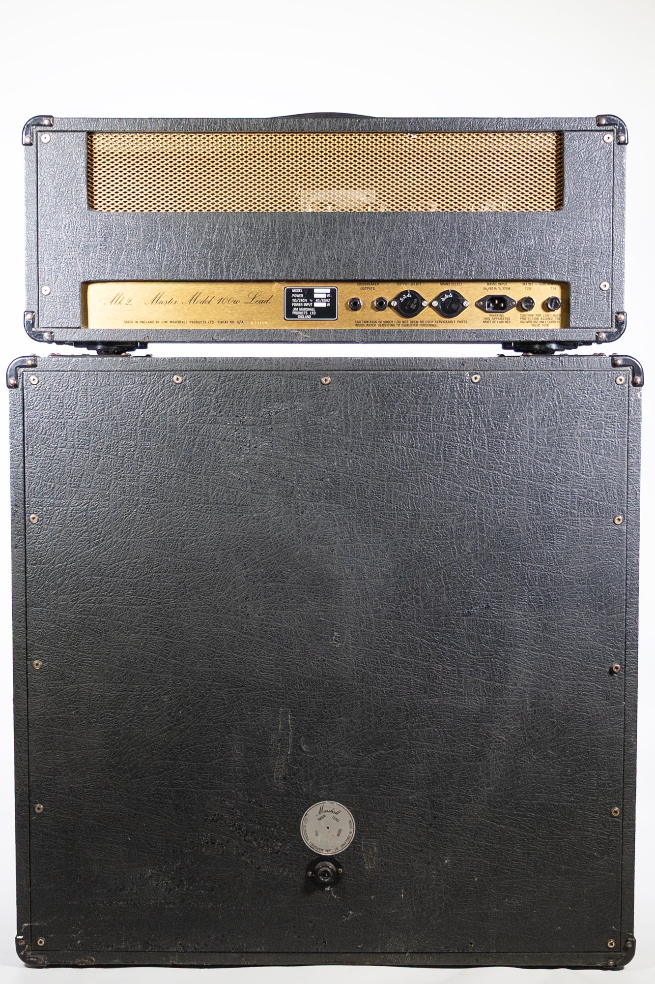 1980 Marshall JMP Mk2 Master Model 100w Lead
