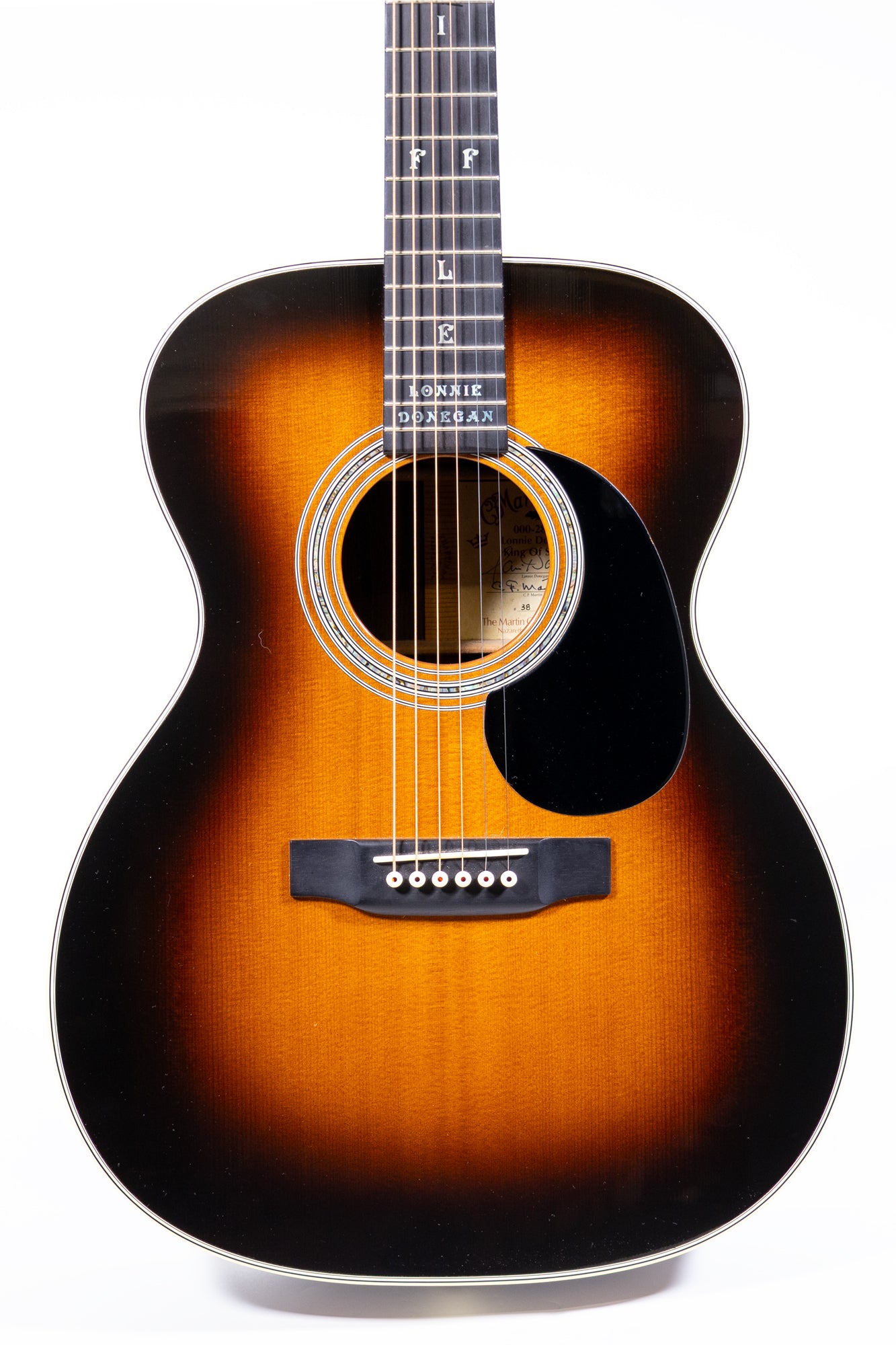 2002 Martin 000-28 LD Lonnie Donegan Signature