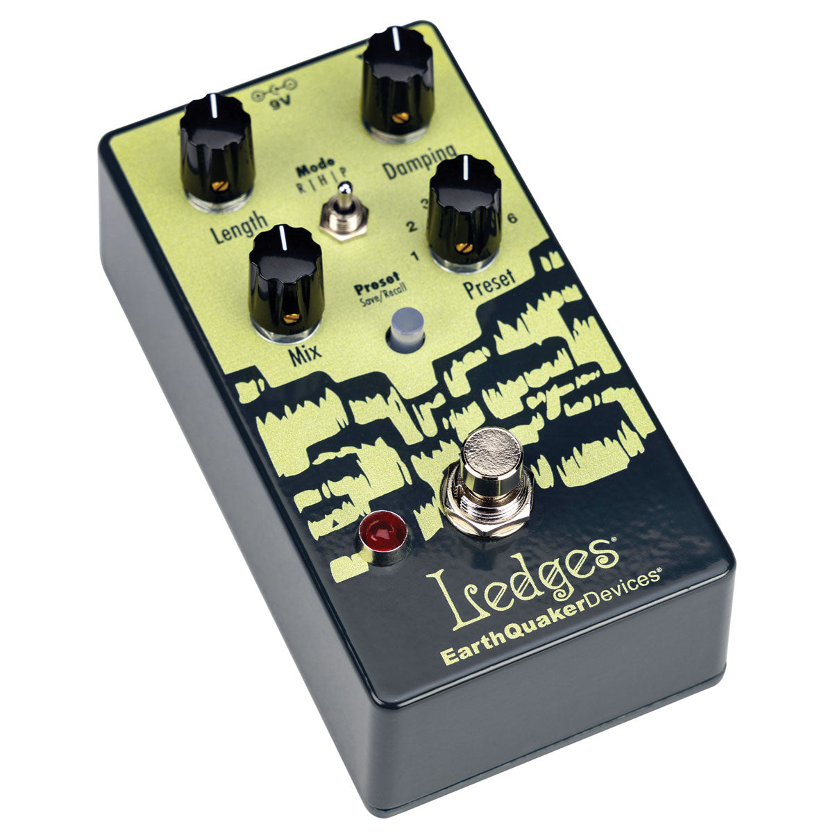 EarthQuaker Devices Ledges Tri-Dimensional Reverb effect pedal