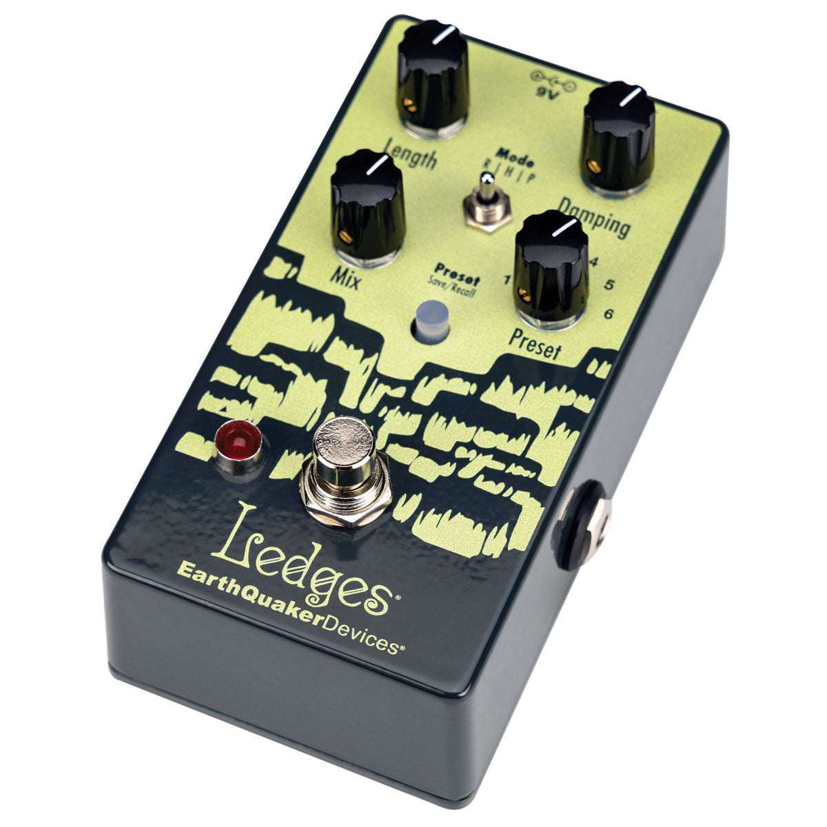 EarthQuaker Devices Ledges Tri-Dimensional Reverb effect pedal