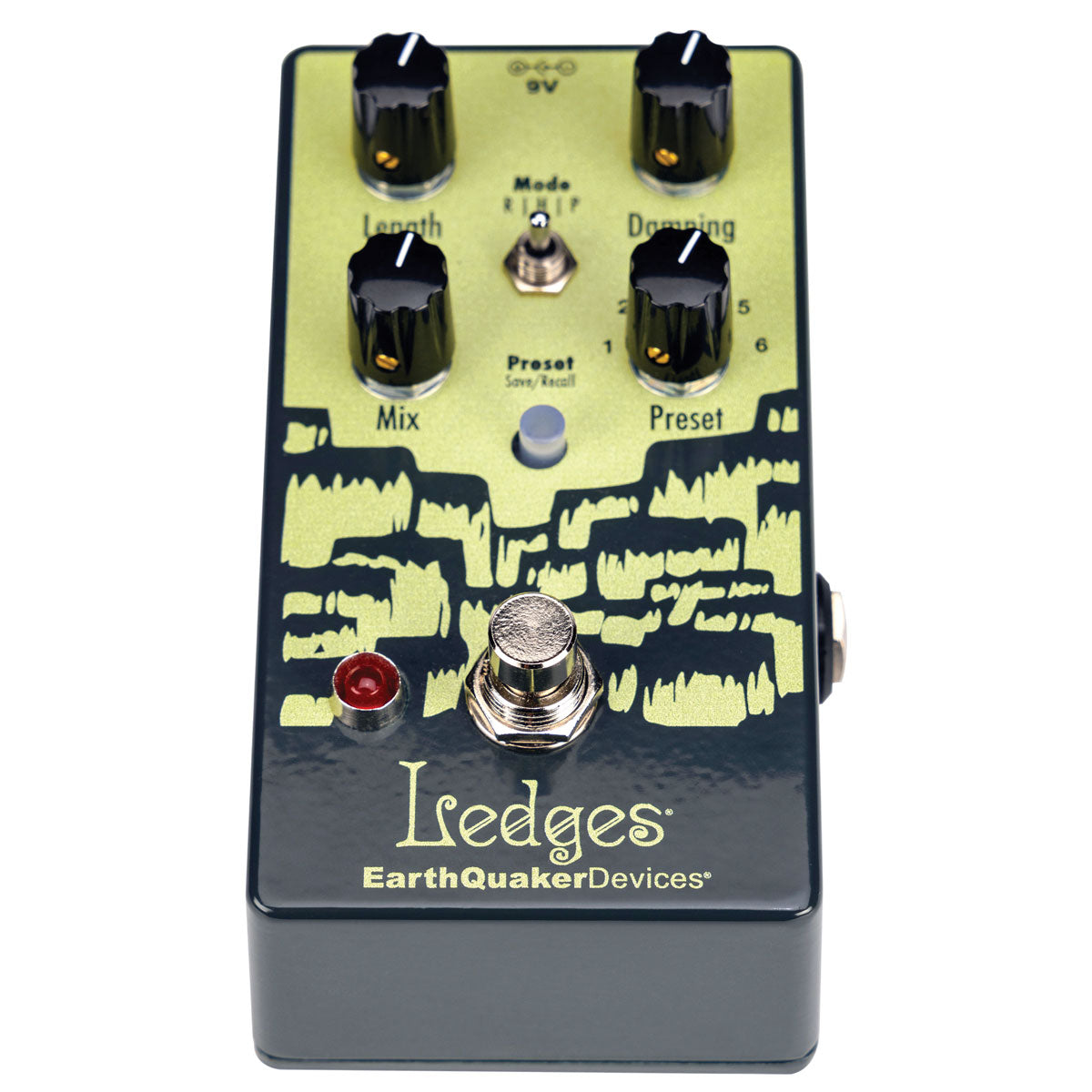 EarthQuaker Devices Ledges Tri-Dimensional Reverb effect pedal