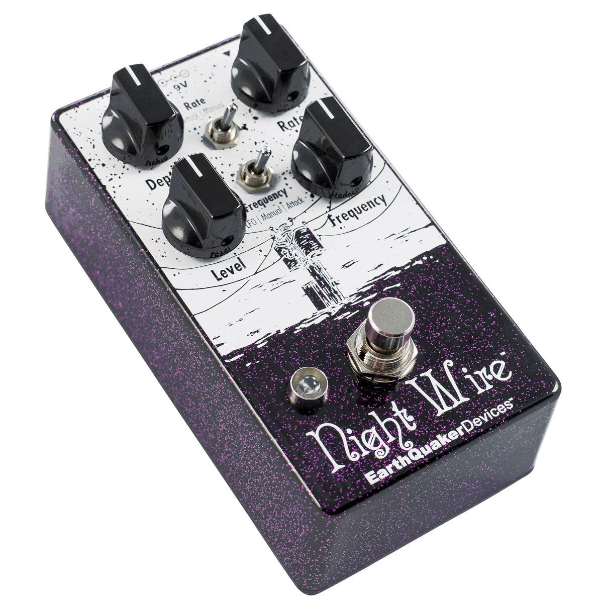 EarthQuaker Devices Night Wire Harmonic Tremolo effect pedal
