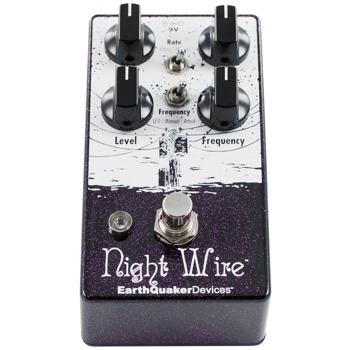 EarthQuaker Devices Night Wire Harmonic Tremolo effect pedal