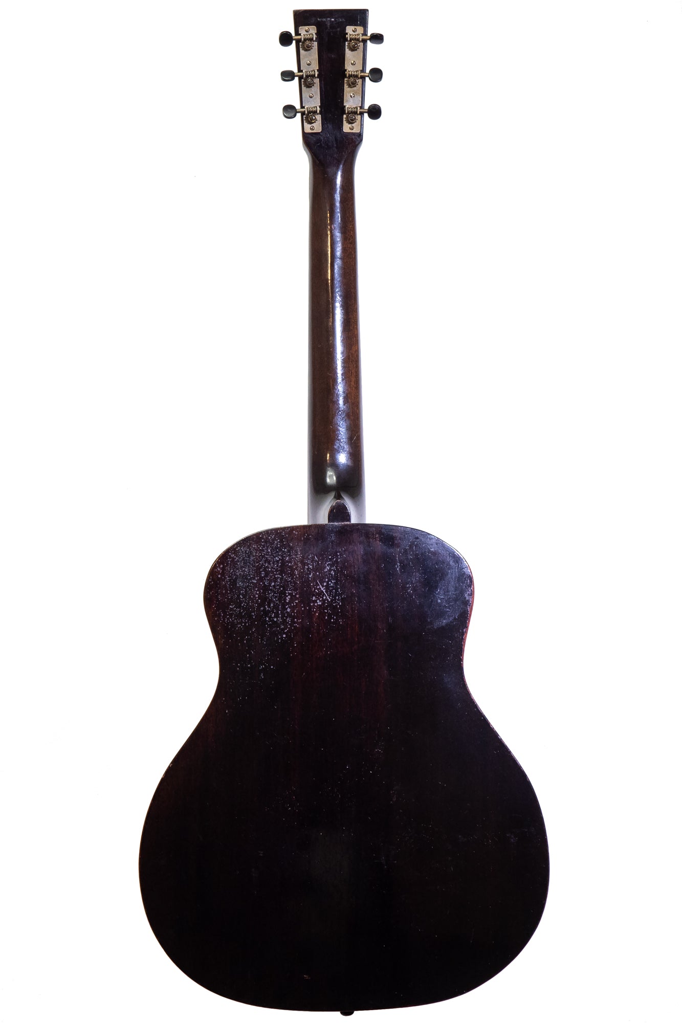 full back of a Vintage 1933 Kalamazoo KG-11 parlour guitar