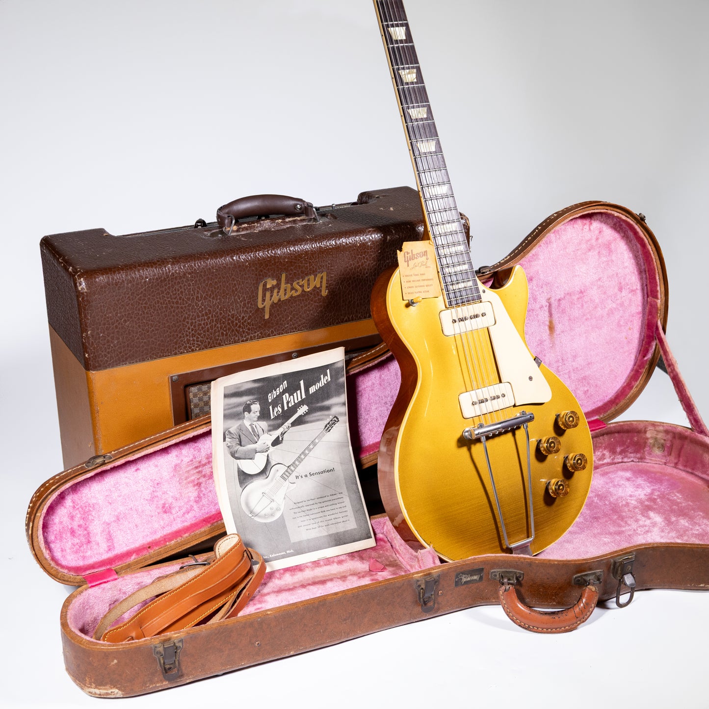 1952 Gibson Les Paul Standard & GA-40 Amplifier
