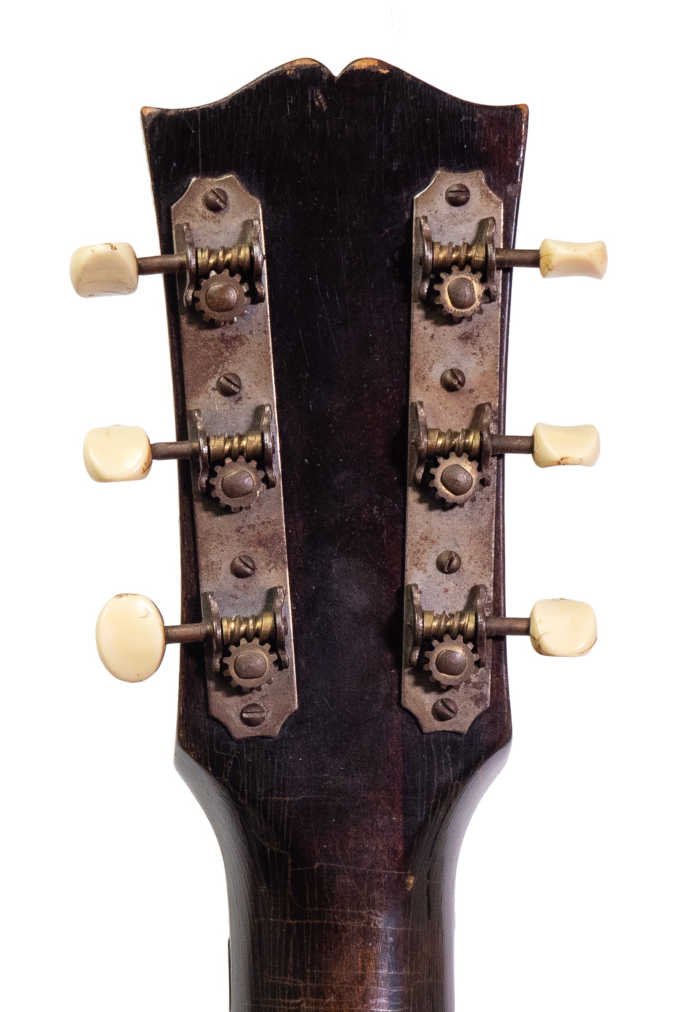 tuners from a vintage 1944 Gibson J-45 Banner - Maple acoustic guitar