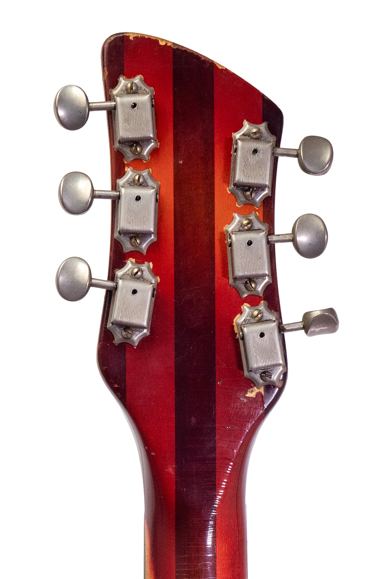 tuners from a vintage 1966 Rickenbacker 330 electric guitar