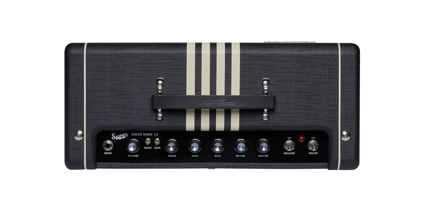 Supro Delta King 12 (15 Watt) - Black & Cream