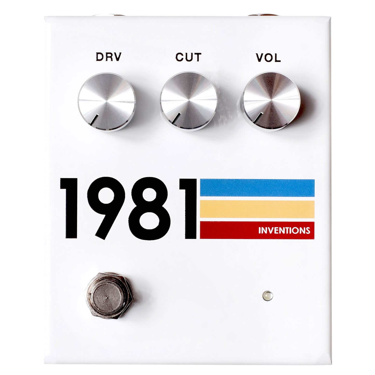 1981 Inventions DRV - White 3 Colour effect pedal