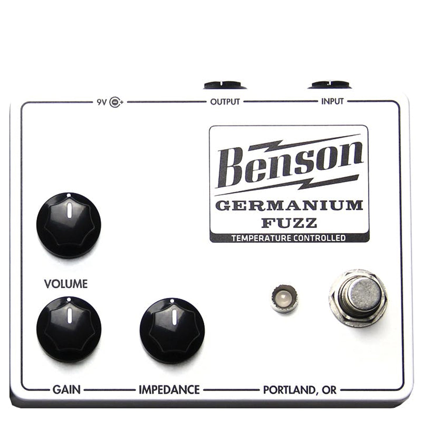 Benson Amps Germanium Fuzz - Solar White effect pedal