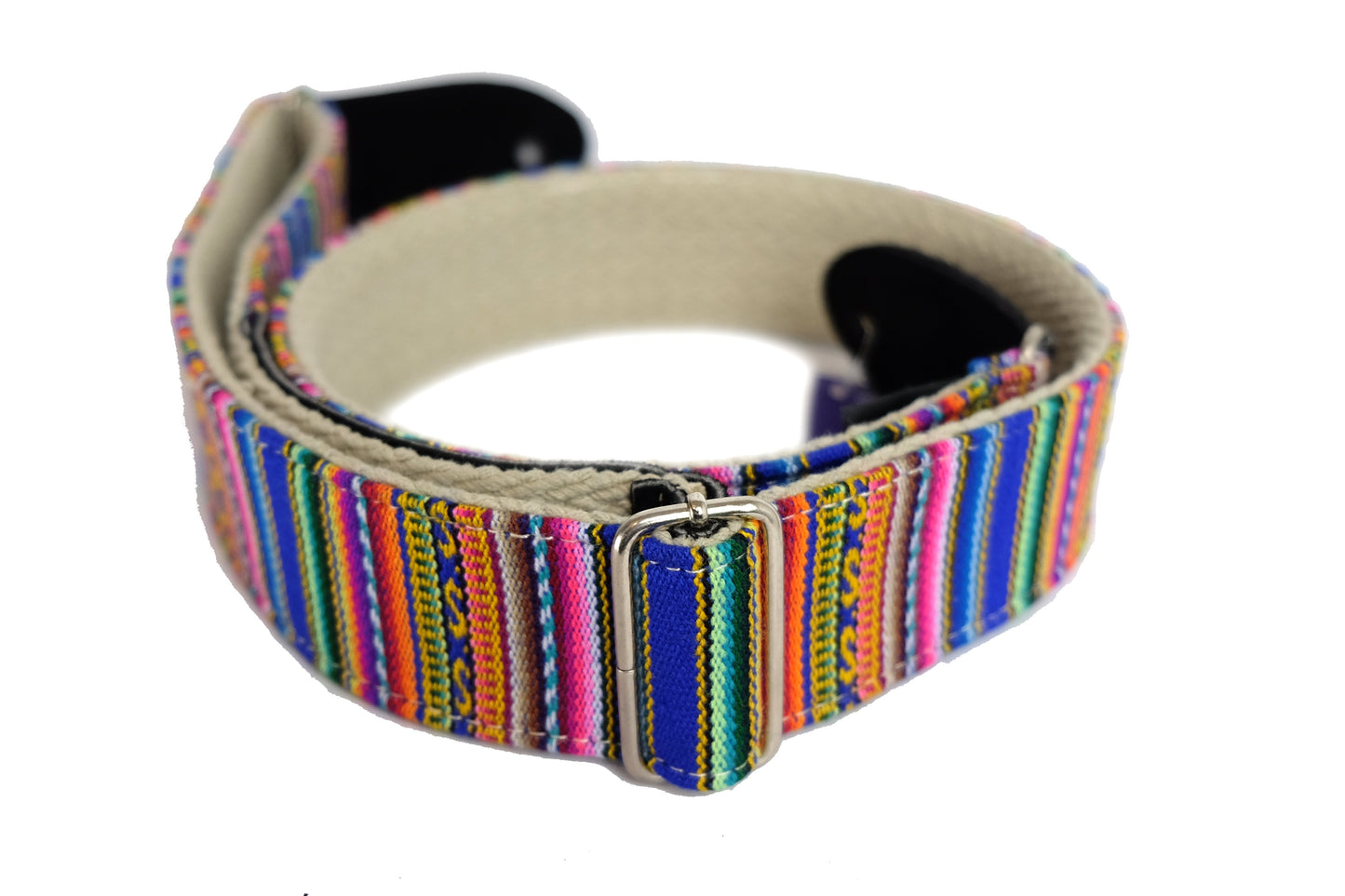 TGI Peruvian Inca Guitar Straps rainbow