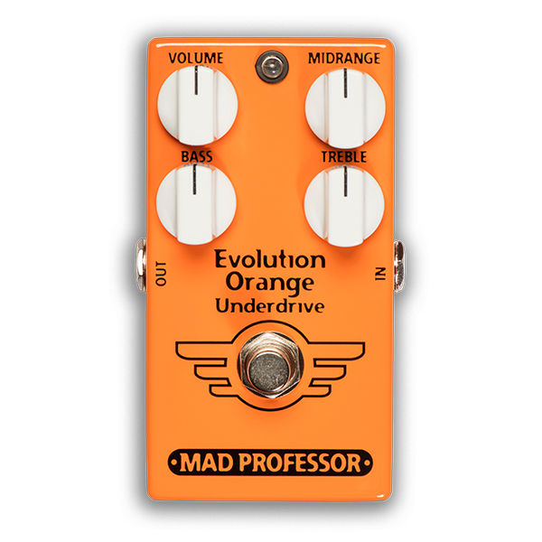 Mad Professor Evolution Orange Underdrive effect pedal