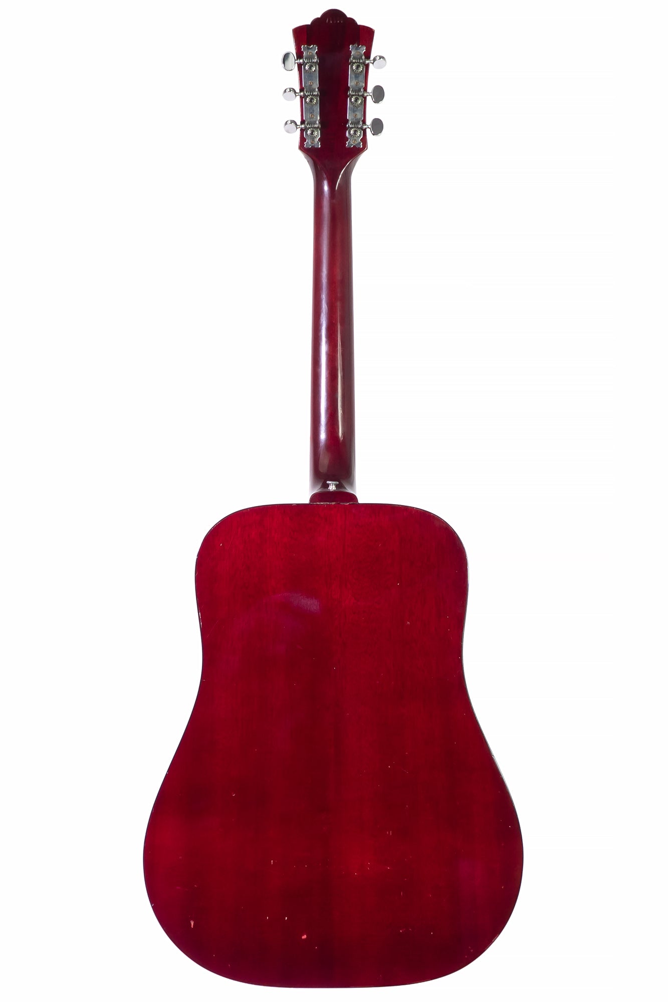 back and neck from a vintage 1972 Guild D25 acoustic guitar