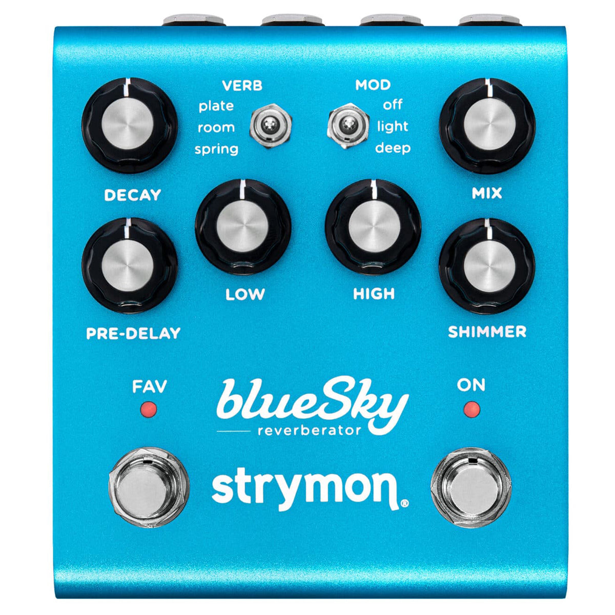 Strymon blueSky Reverb V2 effect pedal
