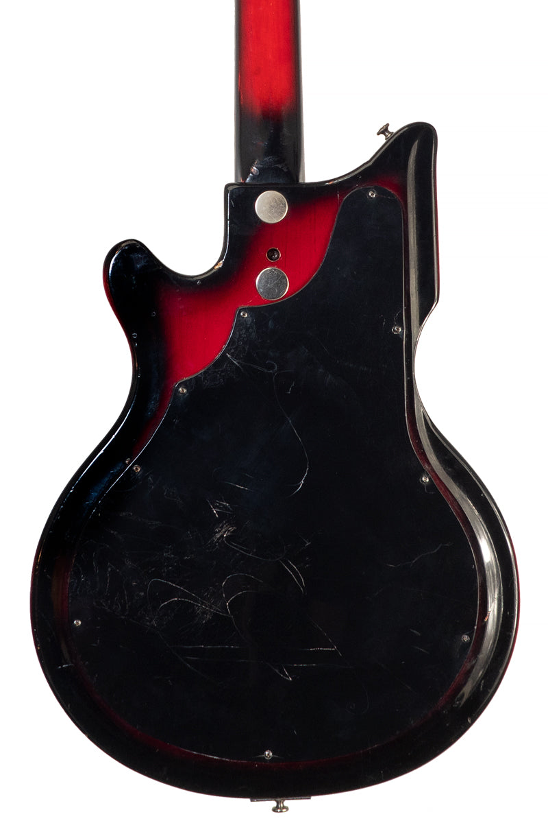 back of a vintage 1962 National Westwood 75 electric guitar