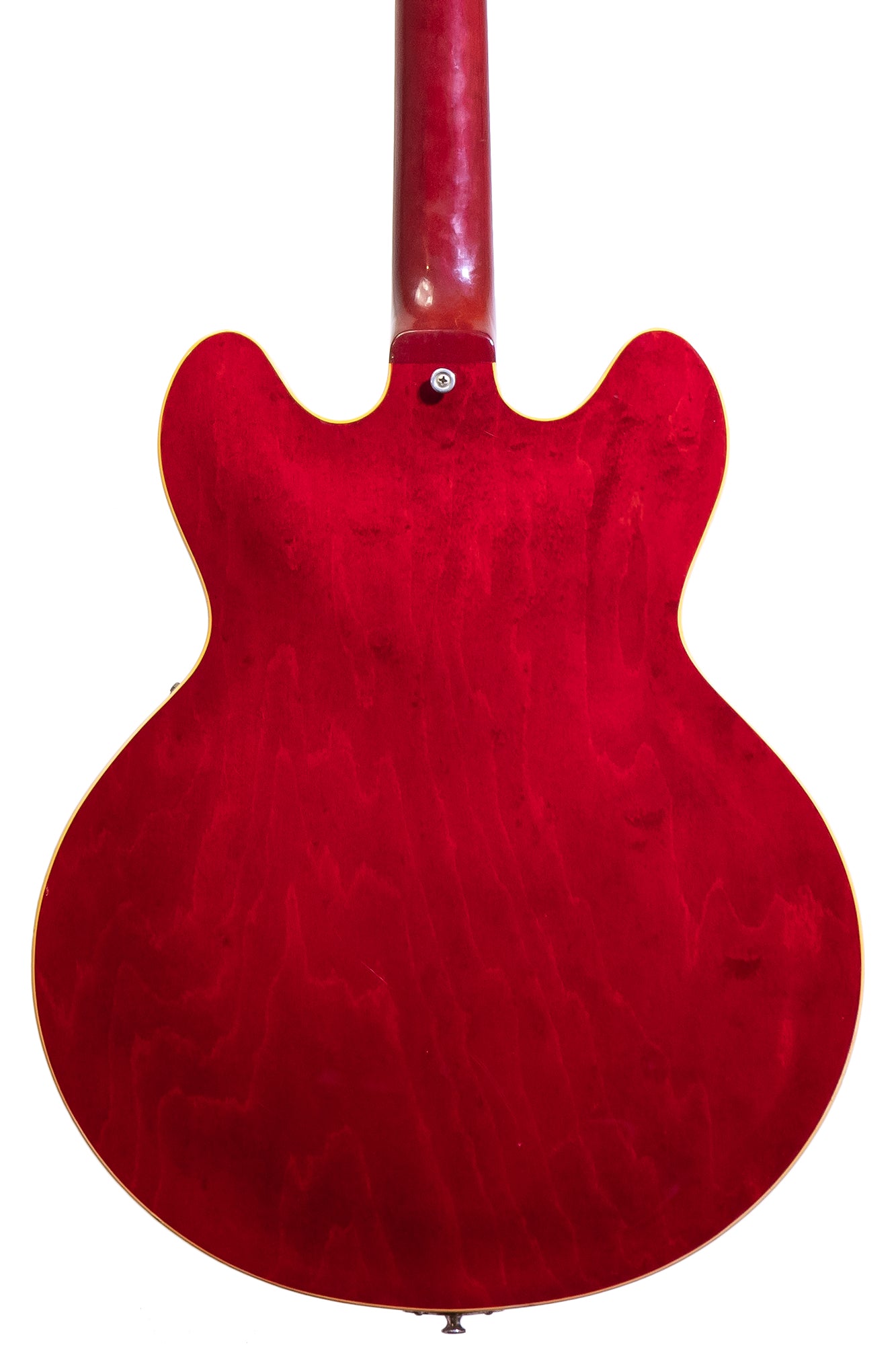 back of a Vintage 1966 Gibson Trini Lopez electric guitar