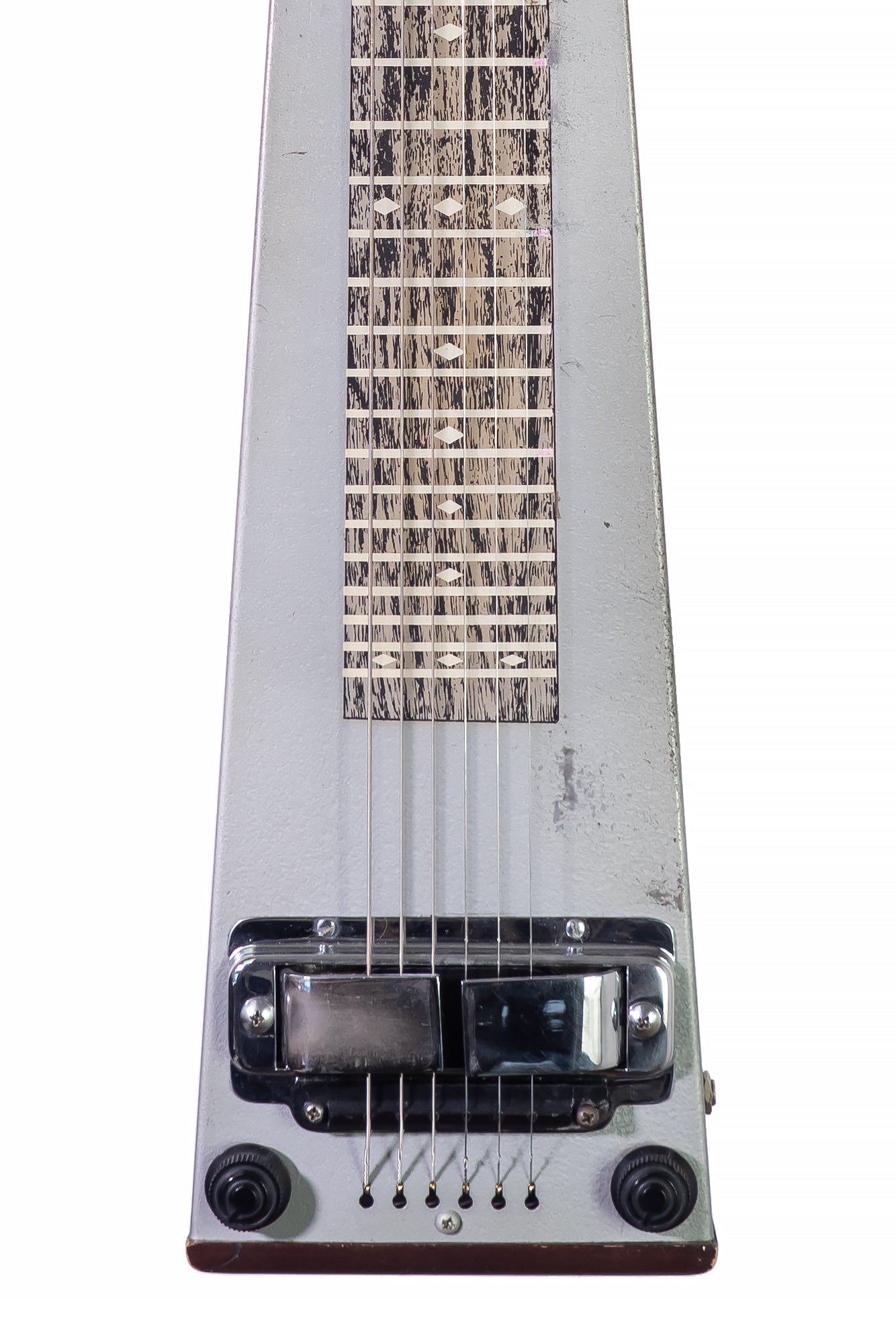 vintage 1953 Rickenbacker J-6 Lapsteel electric guitar closeup